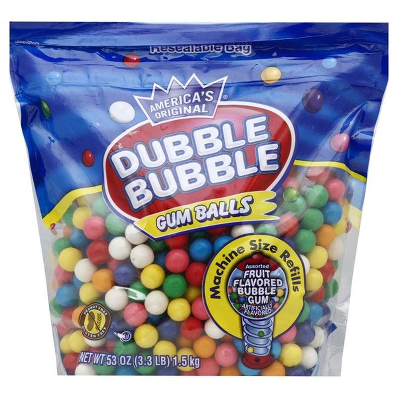 double bubble gum nutritional information