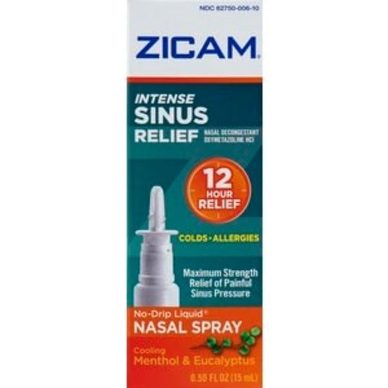 Zicam Cold Remedy, Nasal Spray, NoDrip Liquid, Maximum Strength