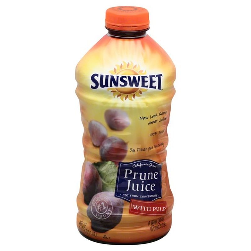 Sunsweet Juice, Prune, with Pulp, Bottle (48 oz) Instacart