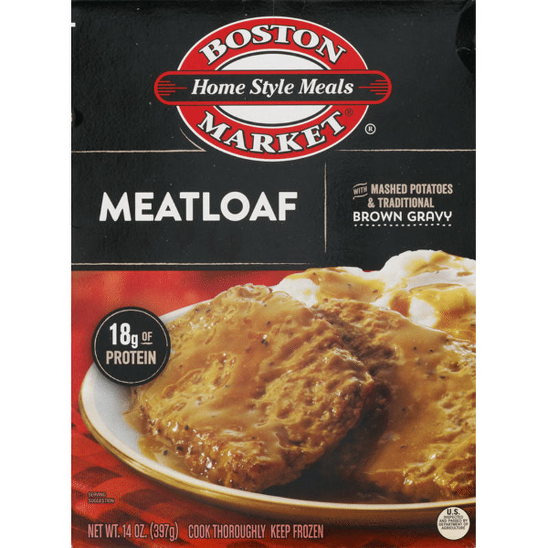 Boston Market Home Style Meals Meatloaf (14 oz) from King Soopers ...