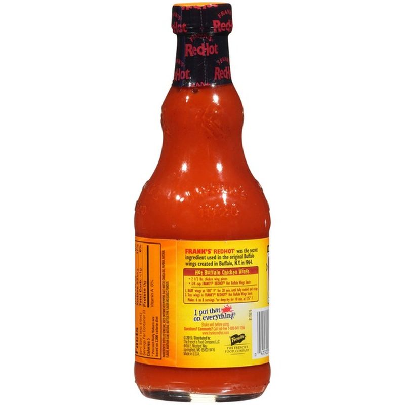 Frank's® RedHot® Hot Buffalo Wings Sauce (12 fl oz) from FoodsCo Instacart