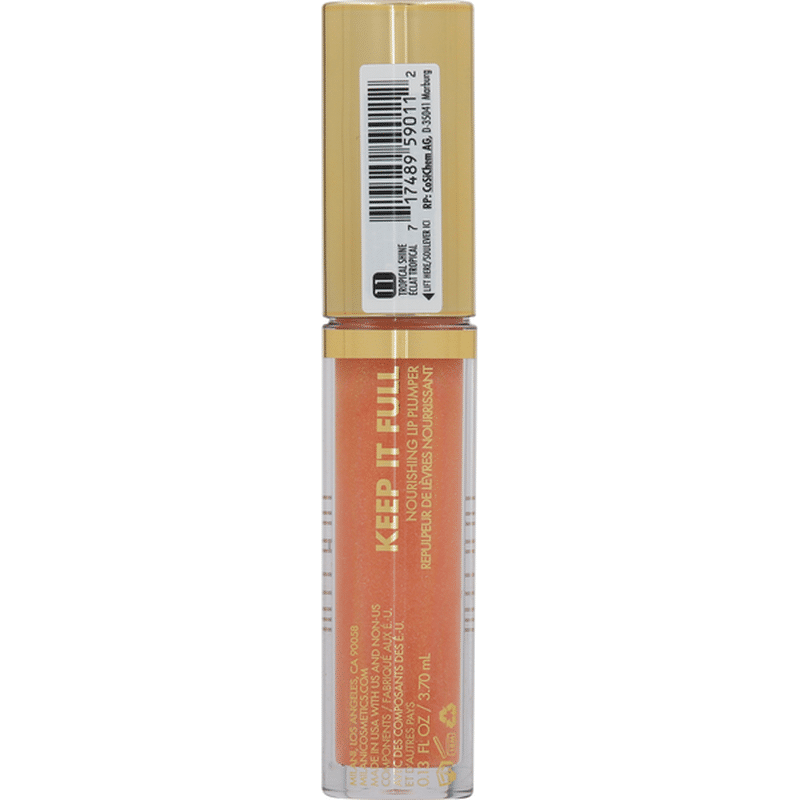 milani keep it full nourishing lip plumper tropical shine milani keep it full nourishing lip plumper tropical shine