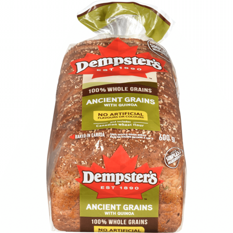 Dempster's Whole Grains Acient Bread (600 g) Instacart