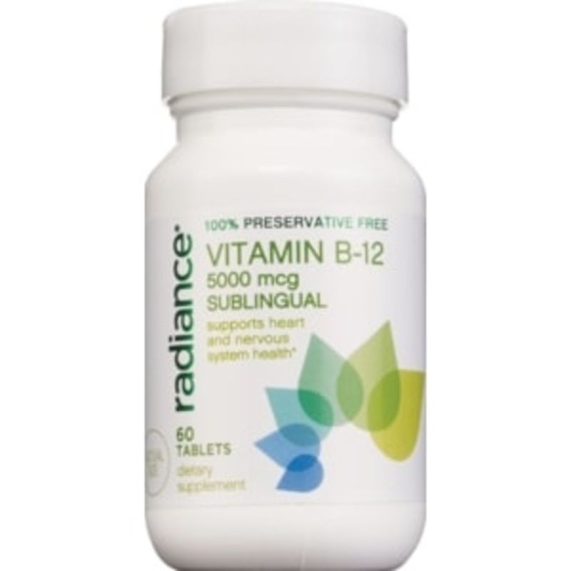 Radiance Vitamin B-12, Sublingual, 5000 Mcg, Tablets (60 Ct) From CVS ...