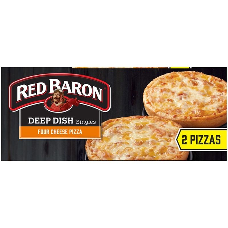 Red Baron Deep Dish Four Cheese Pizza Singles (11.2 oz) from Walmart ...