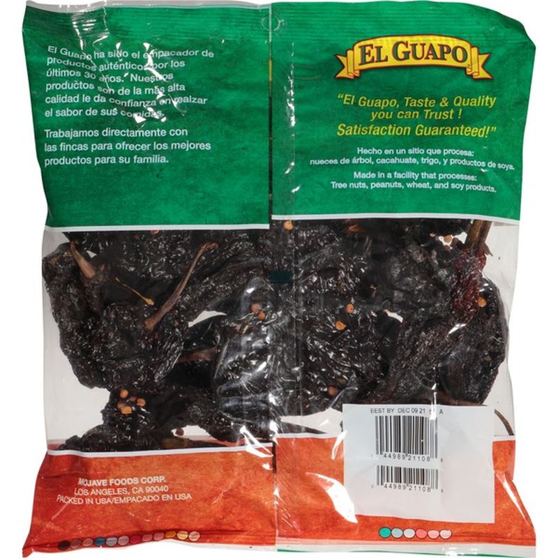 El Guapo™ Pasilla Ancho Chile Spice Whole Pod (7.5 oz) Instacart