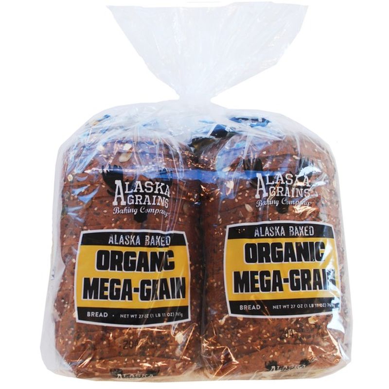 Alaska Grains Baking Company Organic Mega-Grain Bread