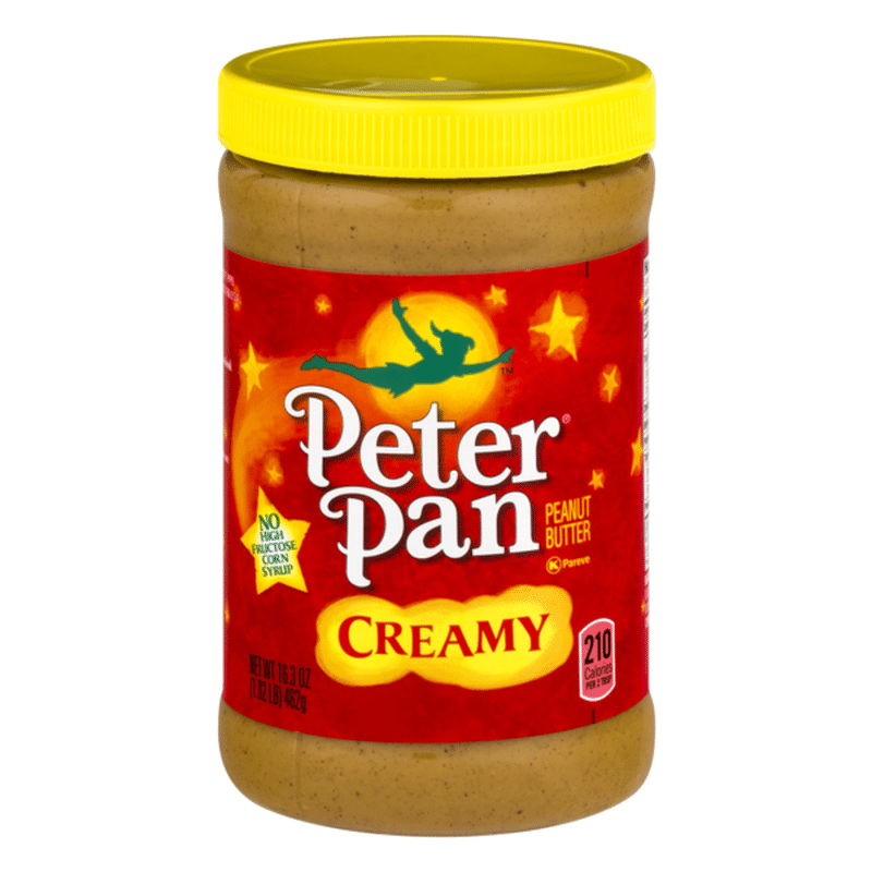Peter Pan Creamy Peanut Butter (16.3 oz) from Giant Food Stores - Instacart