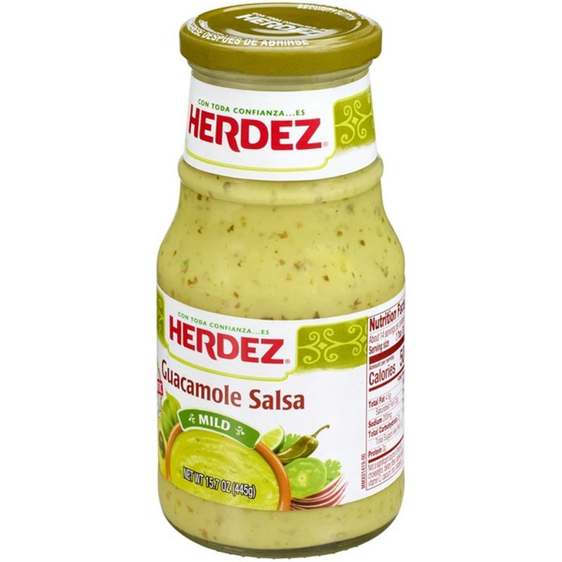 Herdez Mild Guacamole Salsa (15.7 oz) Instacart