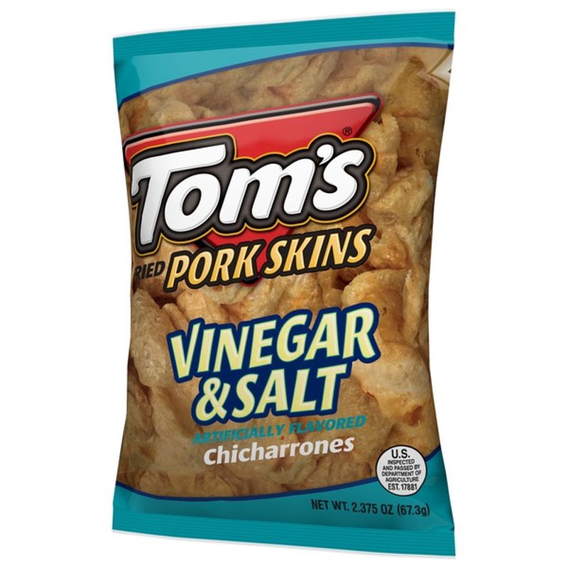 Tom's® Vinegar and Salt Fried Pork Skins (2.38 oz) from Food Lion ...