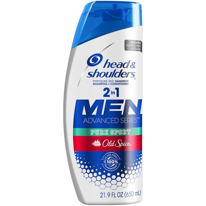 Head & Shoulders Head And Shoulders Old Spice Pure Sport Anti-Dandruff 2 In 1