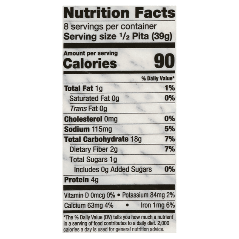 Josephs Pita Bread, Original (4 each) from Andronico's Community