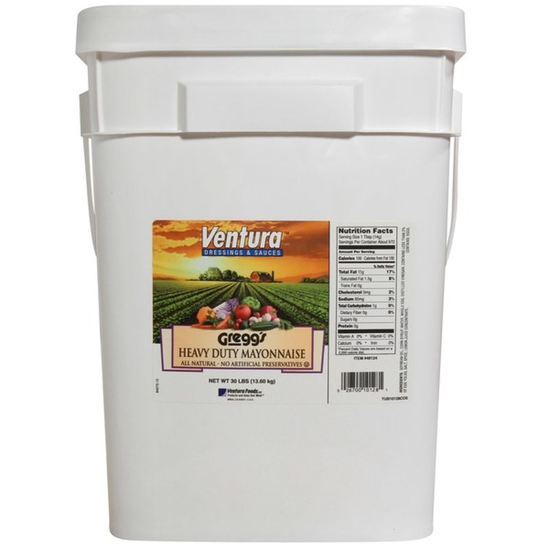Ventura Dressing And Sauces Heavy Duty Mayonnaise (30 lb) from Costco Instacart
