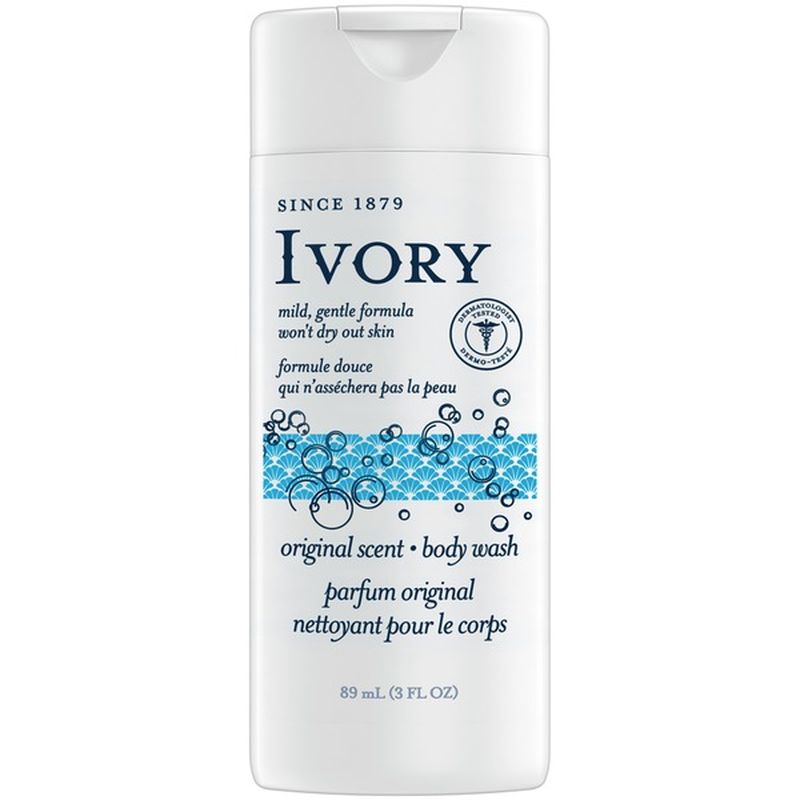 Ivory Body Wash Original Scent (3 oz) Instacart