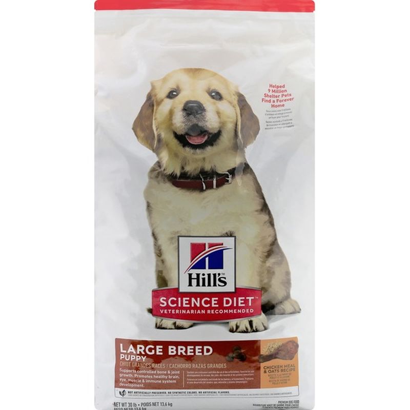 science diet large breed puppy food