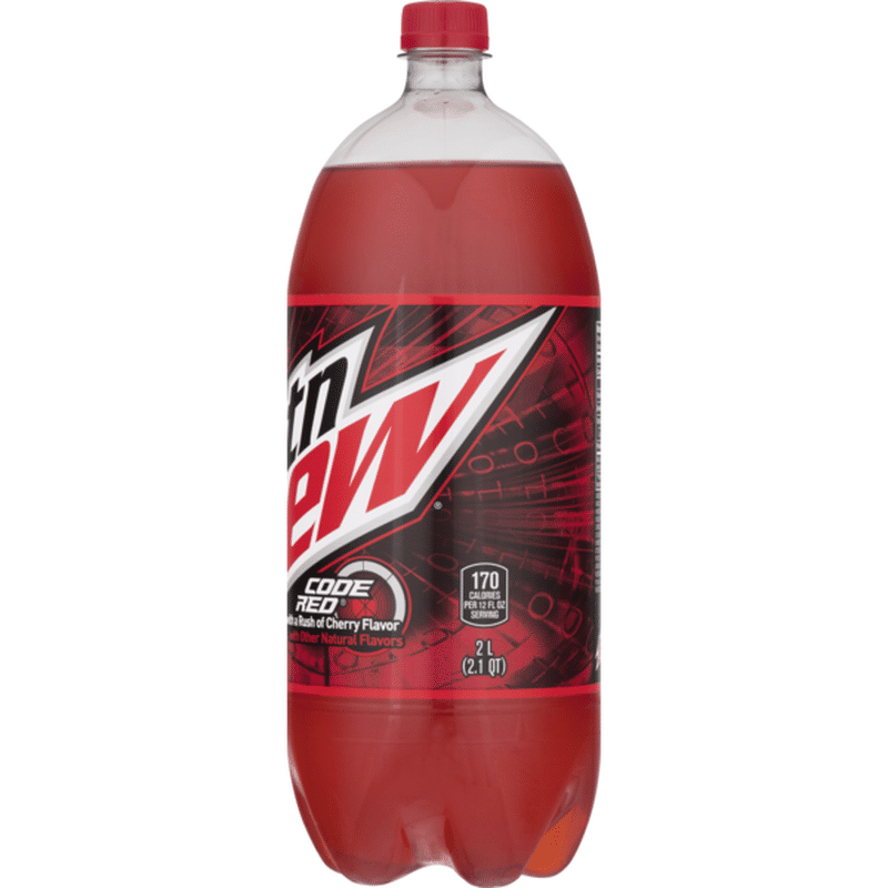 Mtn Dew Code Red Cherry Flavor 2 L Delivery Or Pickup Near Me Instacart