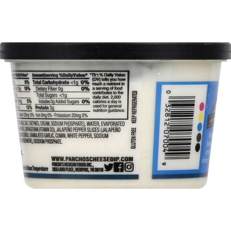 Panchos Cheese Dip, American, White (16 oz) Instacart