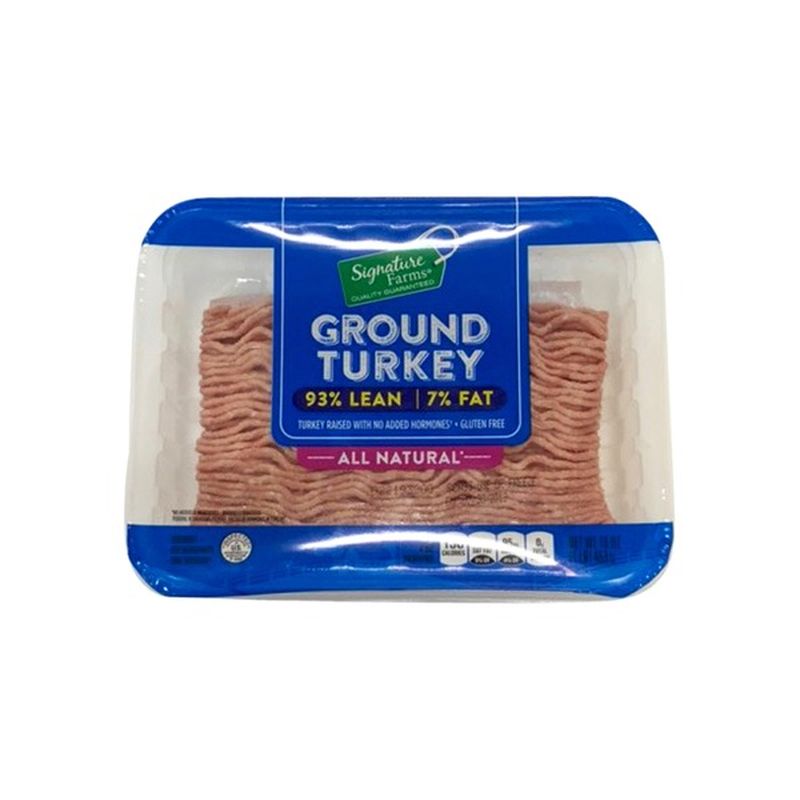 Signature Farms 93% Lean Ground Turkey (16 oz) from ...