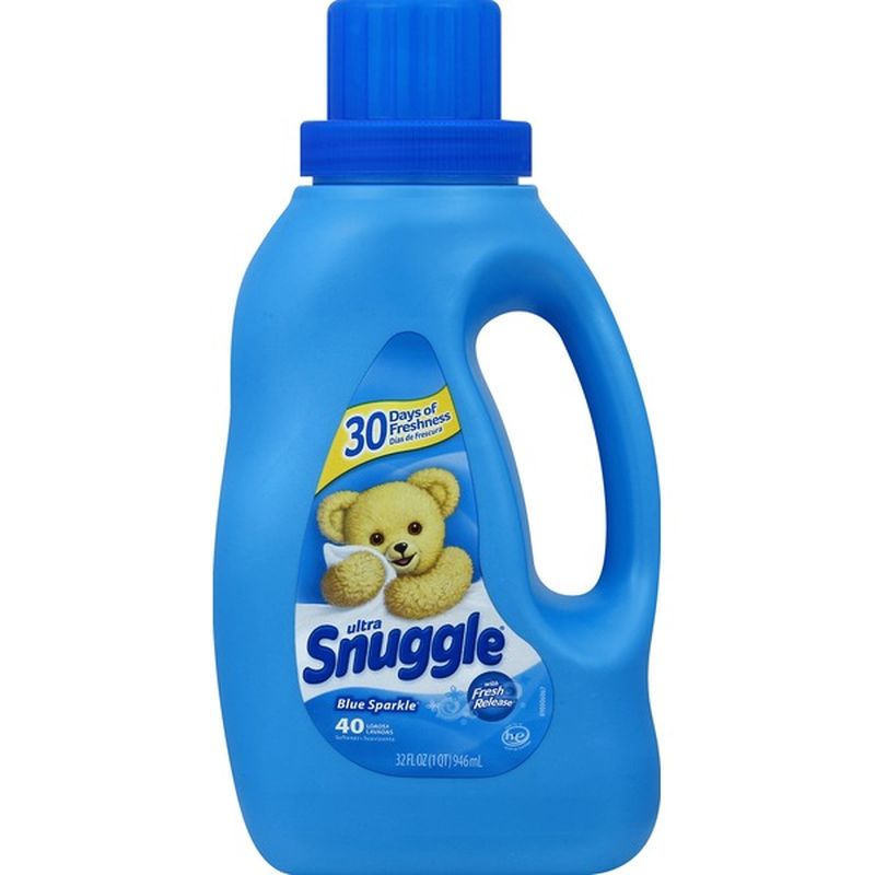 Snuggle Softener, With Fresh Release, HE, Blue Sparkle (32 Oz) - Instacart