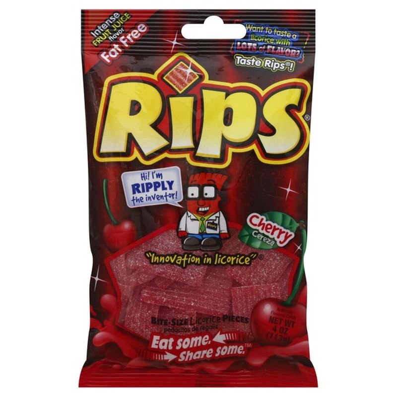 Rips Candy, Cherry (4 oz) - Instacart