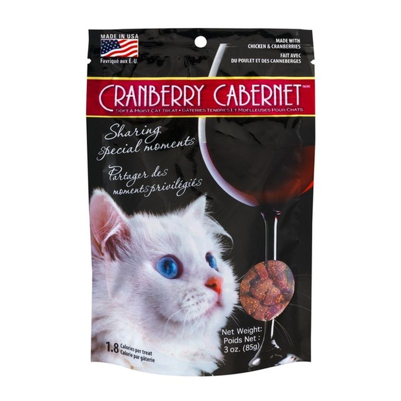 Cranberry Cat Treats Chicken & Cranberries (3 oz) Instacart