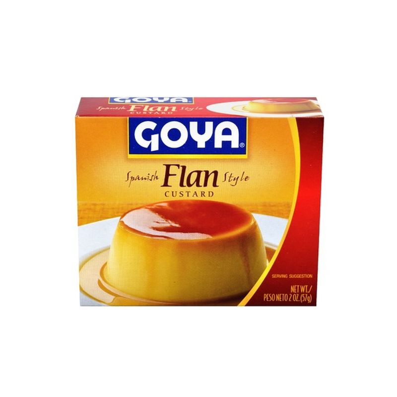Goya Flan Custard Spanish Style 2 Oz Instacart