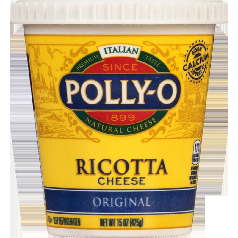 PollyO Original Whole Milk Ricotta Cheese (15 oz) from Foodtown