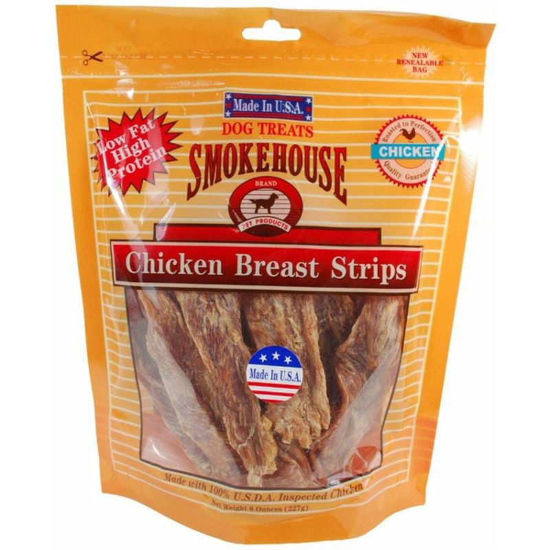 Smokehouse USA Made Chicken Strips Dog Treat