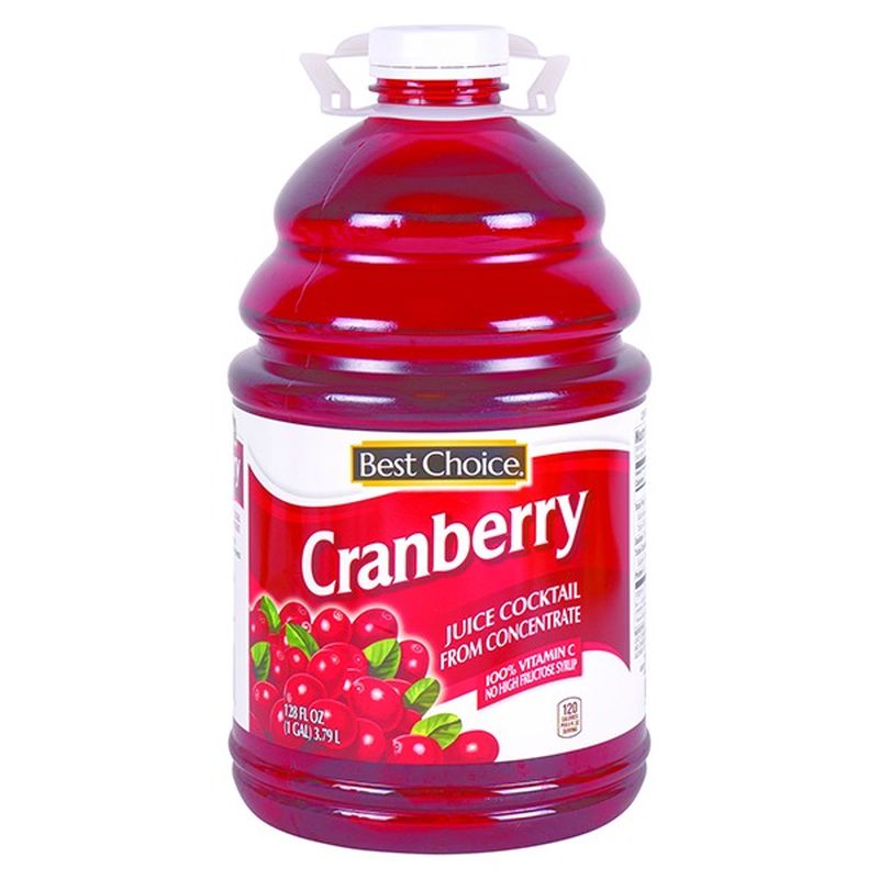 Best Choice Cranberry Juice Cocktail From Concentrate (128 fl oz