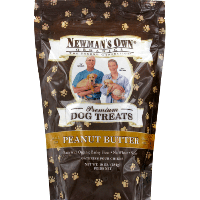 newman's peanut butter dog treats