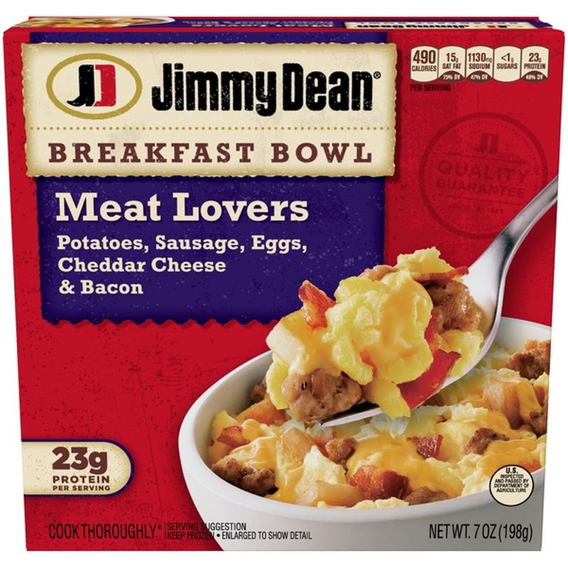 Jimmy Dean Meat Lovers Breakfast Bowl 7 Oz From Lowes Foods Instacart