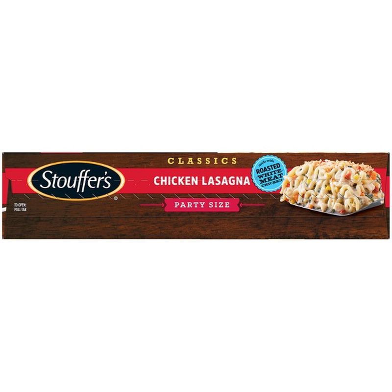 Stouffer's CLASSICS Party Size Chicken Lasagna (96 oz) - Instacart