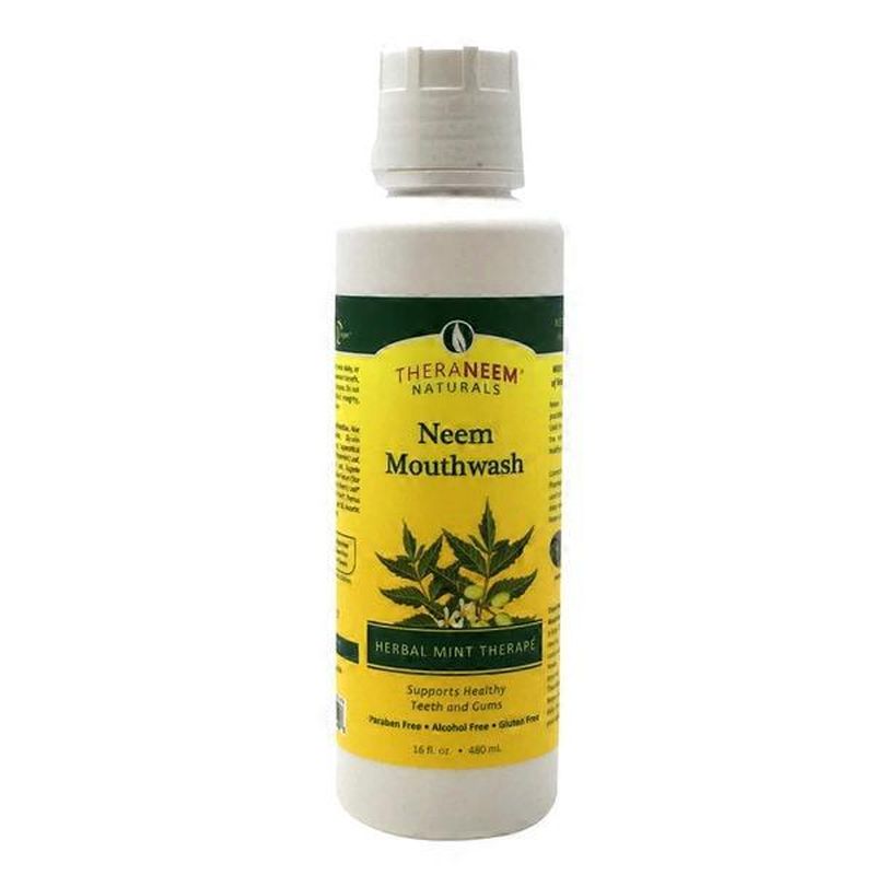 TheraNeem Herbal Mint Therape Neem Mouthwash (16 fl oz) Instacart