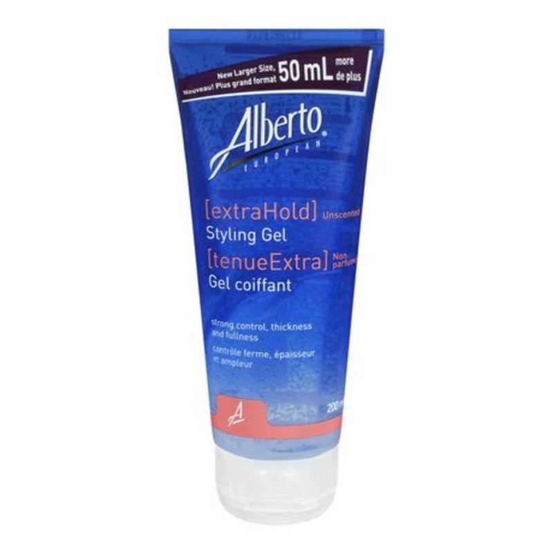 Alberto European Extra Hold Unscented Styling Gel (200 ml) Instacart