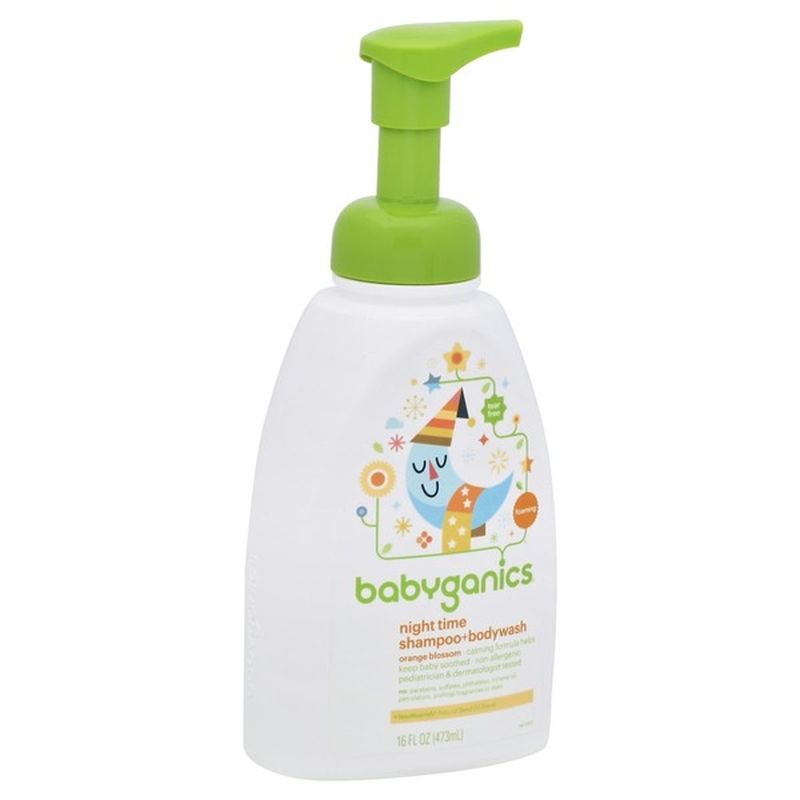 babyganics night time shampoo