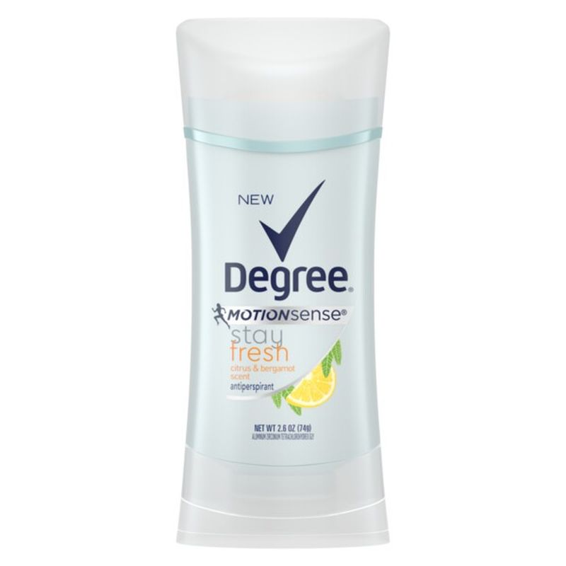 Degree Antiperspirant Deodorant Stick Citrus & Bergamot (2.6 oz) from