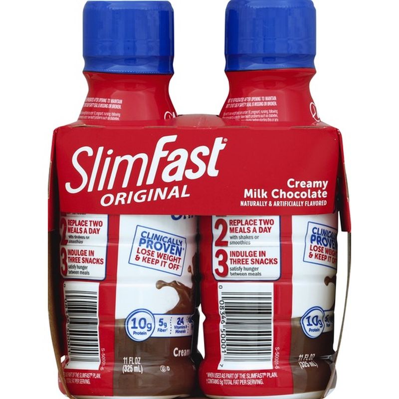 SlimFast Original Creamy Milk Chocolate Meal Replacement Shake (10 fl