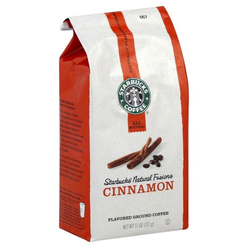 Starbucks Coffee, Ground, Flavored, Cinnamon (11 oz) Instacart