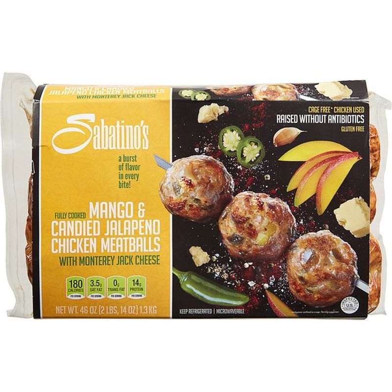 Sabatino Mango & Candied Jalapeno Meatballs