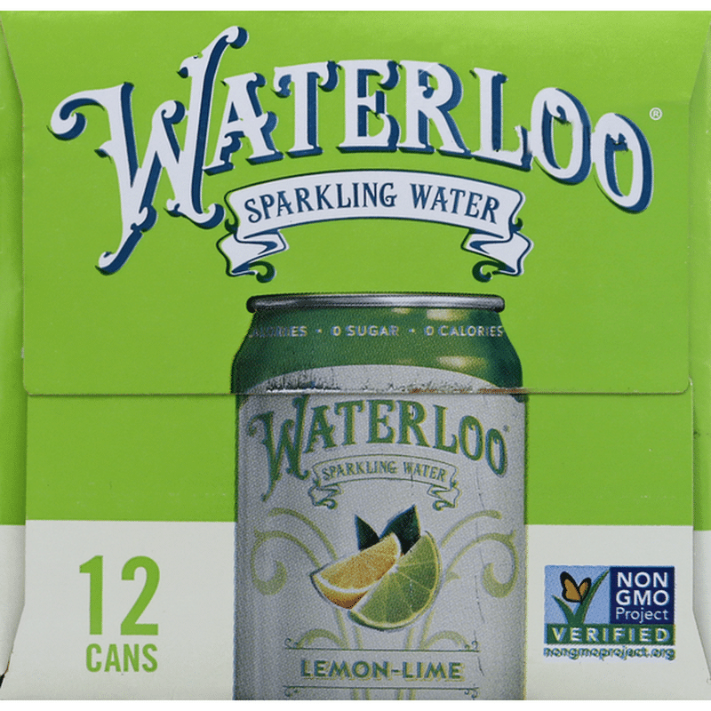 Waterloo Sparkling Water, LemonLime (12 fl oz) Instacart
