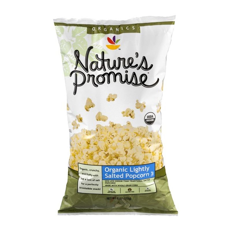 Nature's Promise Organic Lightly Salted Popcorn