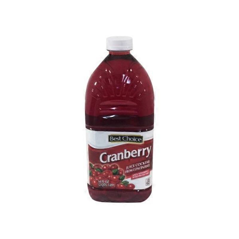 Best Choice Cranberry Juice Cocktail (64 fl oz) Instacart