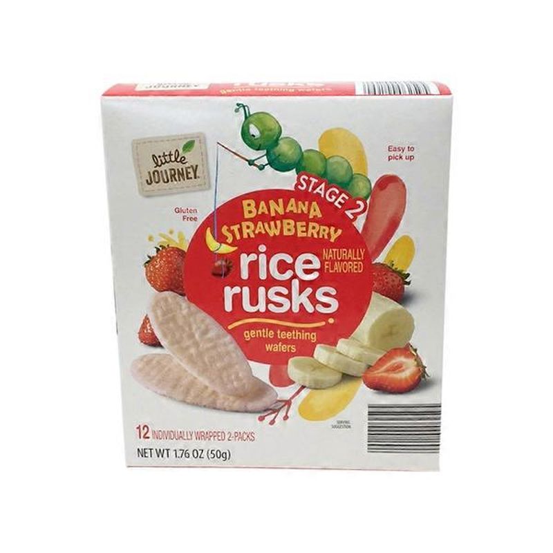 strawberry rice rusks