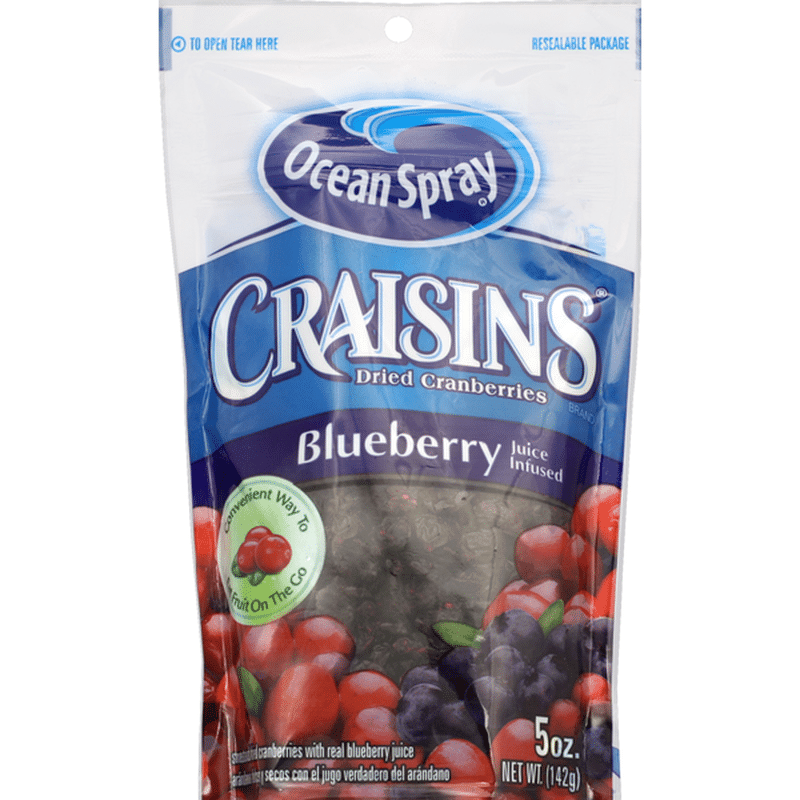 Ocean Spray Dried Cranberries Blueberry (5 oz) Instacart