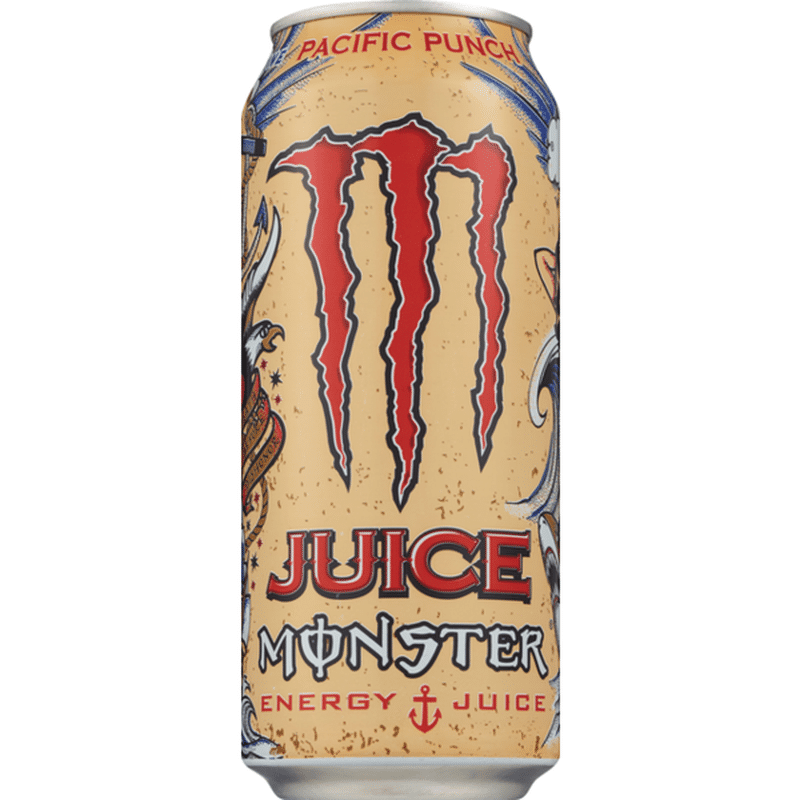 Monster Energy Juice Pacific Punch 16 Fl Oz Instacart