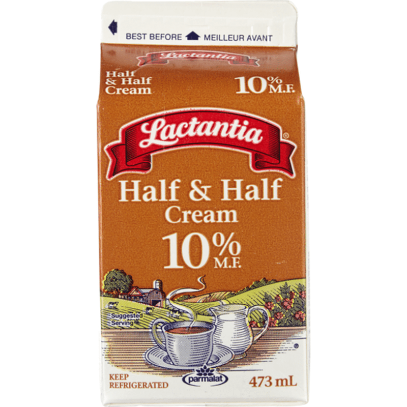 Lactantia 10 Half & Half Cream (473 ml) Instacart