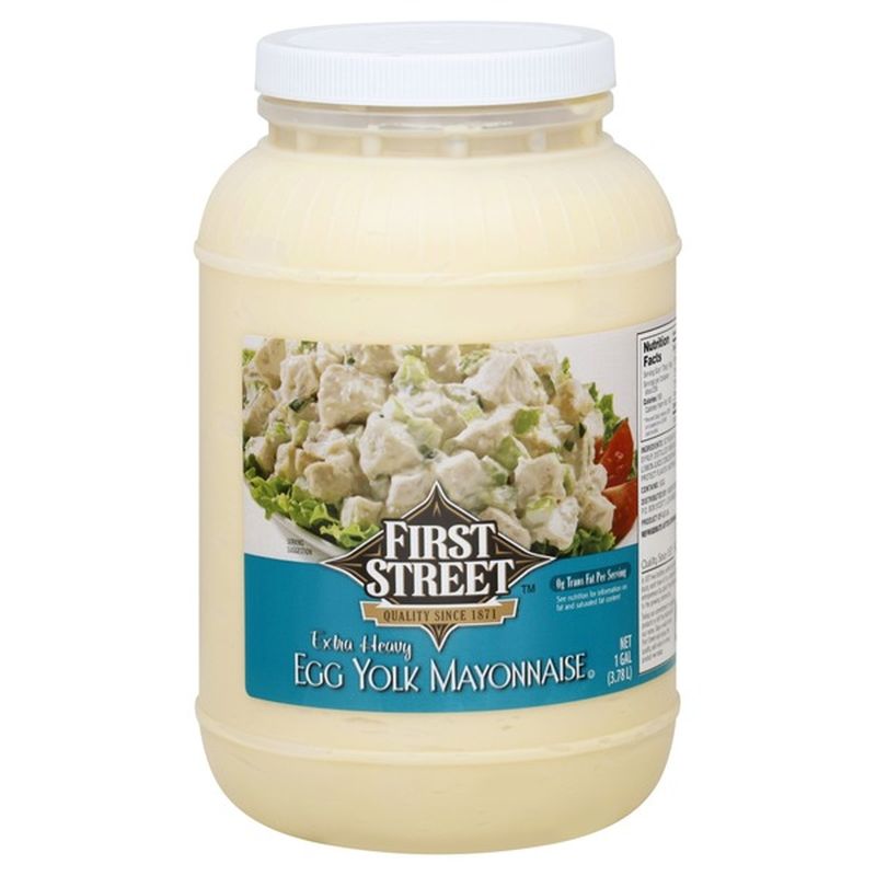 First Street Extra Heavy Egg Yolk Mayonnaise (1 gal) from Smart & Final