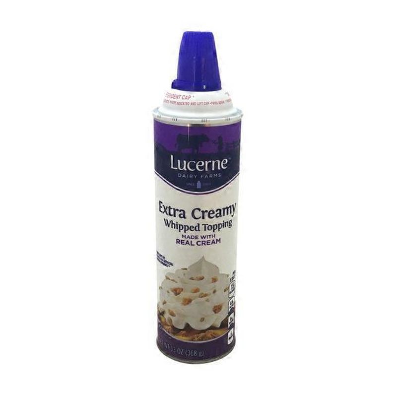 Lucerne Dairy Farms Extra Creamy Whipped Topping (13 fl oz) from Safeway Instacart