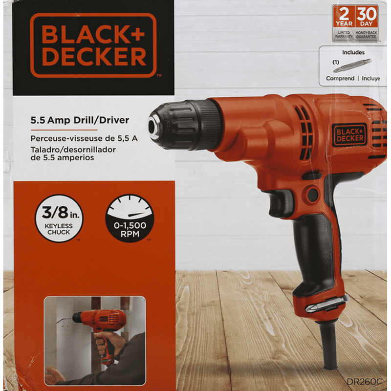 Black & Decker Drill/Driver, 5.5 Amp (1 each) Instacart