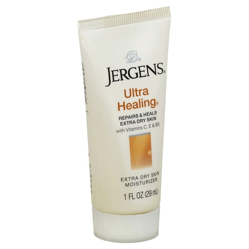 JERGENS Ultra Healing Hand and Body Lotion, Dry Skin Moisturizer with